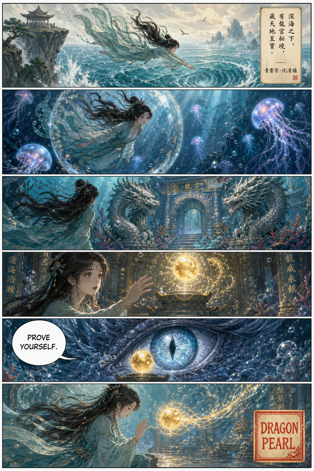 Dragon Pearl — community sample published on Manhua Generator